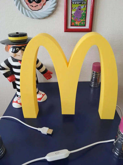 McDonald's Lampe 3D - SGM